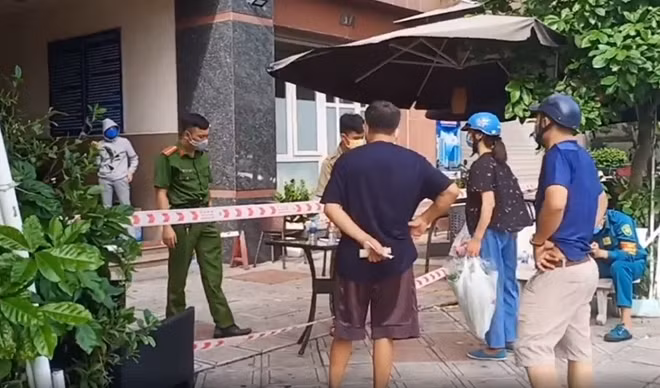 Phong tỏa chung cư An Thái 2
