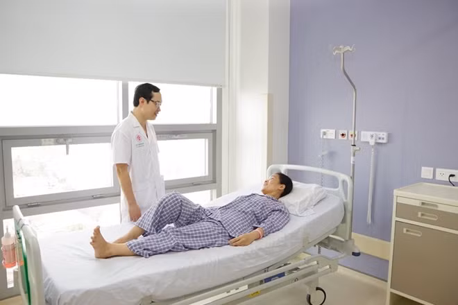 Bệnh nhân đã hồi phục tốt sau phẫu thuật