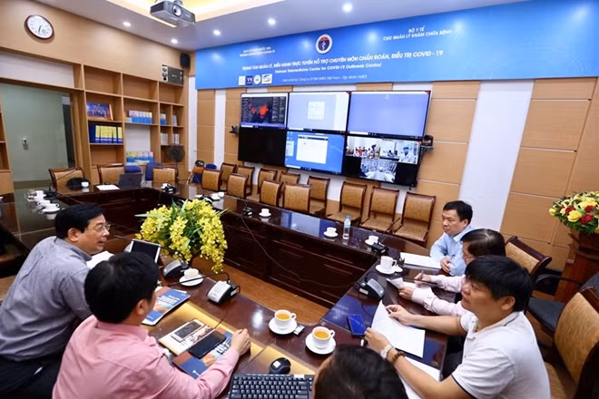 Điều hành công tác chống dịch trực tuyến
