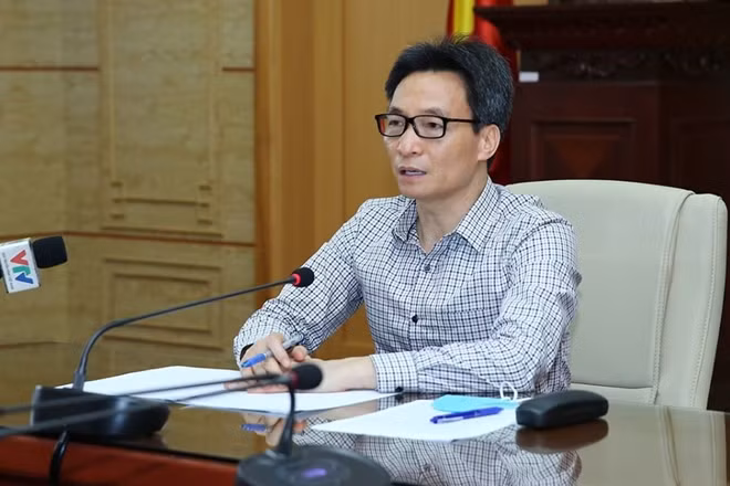 Phó Thủ tướng Vũ Đức Đam chủ trì cuộc họp