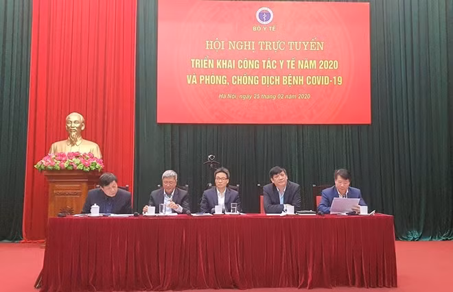 Phó Thủ tướng Vũ Đức Đam chủ trì Hội nghị trực tuyến với 63 tỉnh, thành