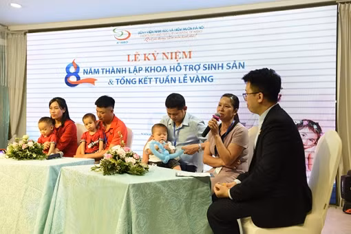 "Quả ngọt" sau 20 năm của cặp vợ chồng hiếm muộn