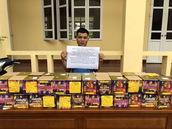 Đối tượng Nông Thanh Hoàn và tang vật