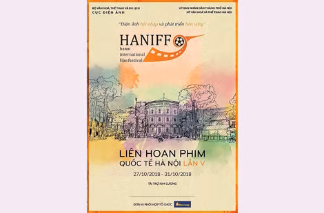 Poster LHP quốc tế Hà Nội lần thứ V. Poster LHP quốc tế Hà Nội lần thứ V.