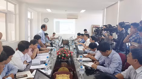 Cục Quản lý Tài nguyên nước (Bộ TN&MT) đã có buổi làm việc với với các công ty khai thác công trình thủy lợi, các nhà máy nước và đại diện các nhà máy thủy điện tại hai tỉnh Quảng Nam và Đà Nẵng