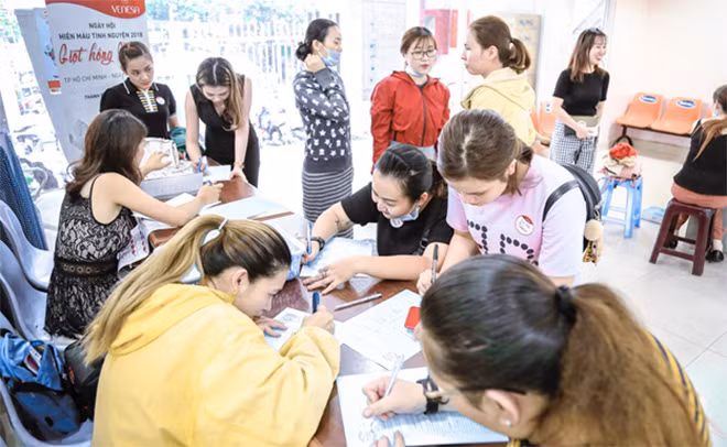 “Giọt hồng Venesa” vừa diễn ra vào ngày 17-12-2018 với sự tham gia của cán bộ nhân viên công ty tại TP.HCM.