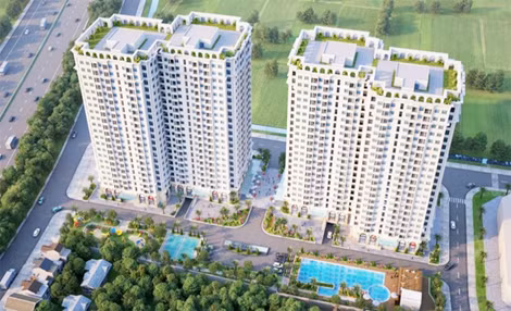 Phối cảnh tổng thể dự án Ruby City và tiện ích.