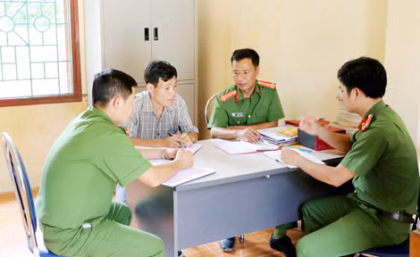 Công an chính quy triển khai các kế hoạch đảm bảo ANTT cho địa bàn các xã vùng cao.