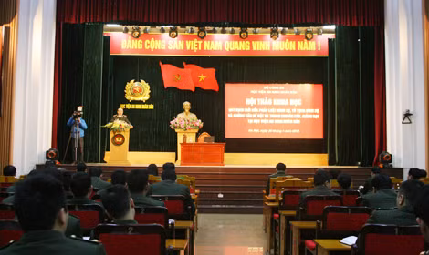 Các đại biểu tham dự Hội thảo. Các đại biểu tham dự Hội thảo.