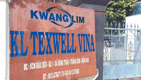 Trụ sở Công ty KL Texwell Vina.