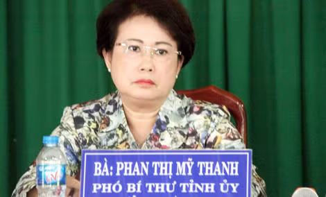 Bà Phan Thị Mỹ Thanh vừa phải nhận mức án kỷ luật nghiêm khắc.