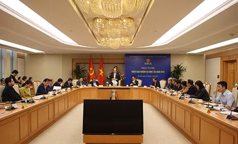 Bộ trưởng, Chủ nhiệm VPCP Mai Tiến Dũng chủ trì Hội nghị Bộ trưởng, Chủ nhiệm VPCP Mai Tiến Dũng chủ trì Hội nghị
