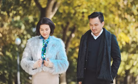 Diễn viên Thanh Mai với bạn diễn trong phim “Tình khúc Bạch Dương”. Diễn viên Thanh Mai với bạn diễn trong phim “Tình khúc Bạch Dương”.
