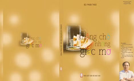 Bìa tập thơ "Không chờ những giấc mơ".