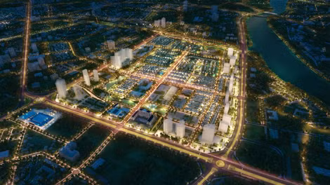 Vinhomes Star City sở hữu ba mặt tiếp giáp đại lộ Lê Lợi, đại lộ Hùng Vương và đại lộ Nam Sông Mã – trung tâm phát triển của thành phố Thanh Hóa (hình ảnh minh họa).