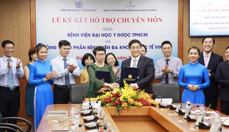 Sự kiện nâng mối quan hệ hợp tác giữa 2 bên lên tầm cao mới, giúp người bệnh được khám và điều trị trong điều kiện tốt nhất.