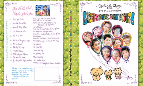 Album nhạc thiếu nhi "Gia đình nhỏ, hạnh phúc to".
