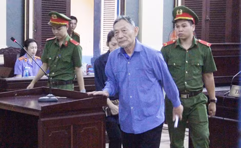Nguyên Tổng giám đốc Công ty Tài chính cao su Việt Nam tại toà.