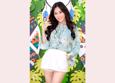 Phương Oanh trong vai trò người mẫu!