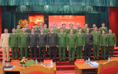Bộ trưởng Tô Lâm và các đại biểu dự Hội nghị.