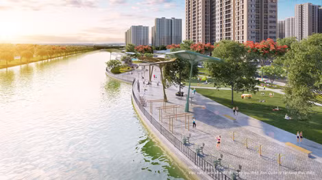 Mật độ xây dựng tại VinCity Ocean Park chỉ gần 19%, với 117ha công viên cây xanh và mặt nước, trong đó có biển hồ nước mặn rộng 6,1ha. Mật độ xây dựng tại VinCity Ocean Park chỉ gần 19%, với 117ha công viên cây xanh và mặt nước, trong đó có biển hồ nước mặn rộng 6,1ha.