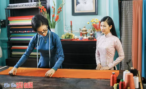 Một cảnh trong phim "Cô ba Sài Gòn", đại diện phim Việt Nam tranh giải thưởng Oscar năm nay.