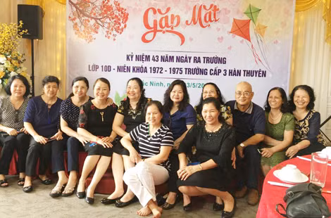 Ông Trương Nhuận và các bạn cùng lớp ở trường hoc cấp 3 Hàn Thuyên, Bắc Ninh. Ông Trương Nhuận và các bạn cùng lớp ở trường hoc cấp 3 Hàn Thuyên, Bắc Ninh.