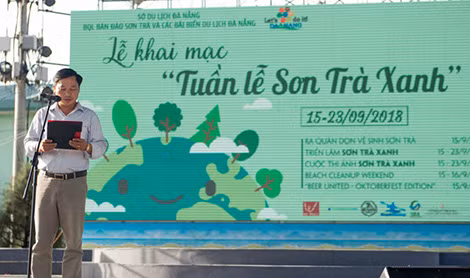Sáng ngày 15-9 tại Đà Nẵng đã khởi động Tuần lễ "Sơn Trà Xanh"