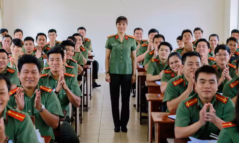 Bài giảng của giáo viên Nguyễn Thị Thanh Vân luôn thể hiện sự sáng tạo, thu hút các học viên.