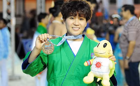 Võ sĩ Văn Ngọc Tú tham dự ASIAD 2018 ở môn kurash Võ sĩ Văn Ngọc Tú tham dự ASIAD 2018 ở môn kurash