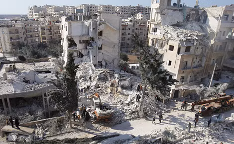 LHQ lo ngại xung đột quy mô lớn nếu nổ ra ở Idlib có thể trở thành "trận chiến đẫm máu". Ảnh: Reuters