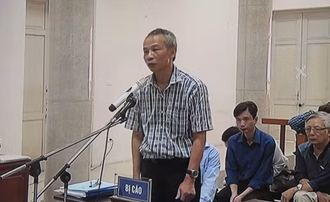 Bị cáo Trần Cao Bằng.