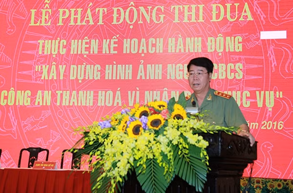 Thứ trưởng Bùi Văn Nam phát biểu tại Lễ phát động.