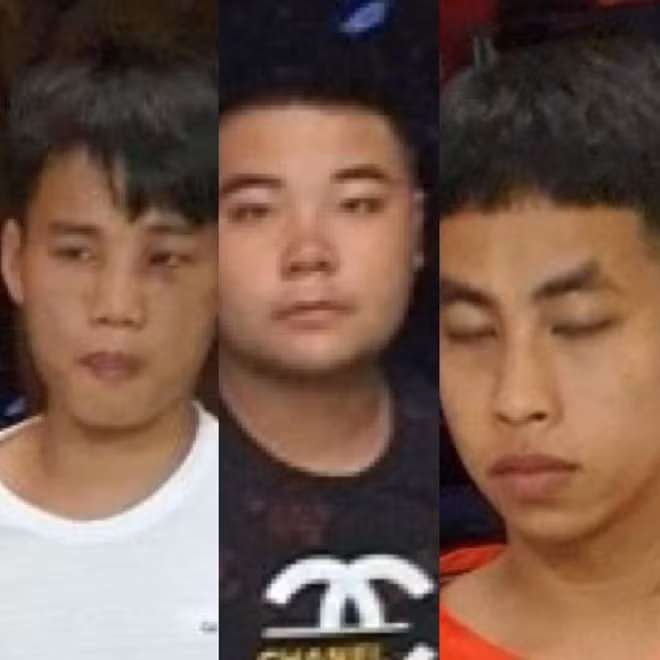 Nhóm đối tượng gây ra vụ nổ súng.