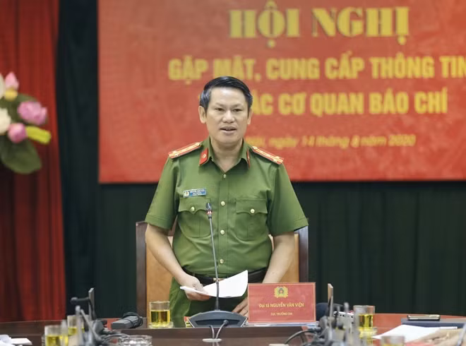 Đại tá Nguyễn Văn Viện thông tin về chuyên án với 164kg ma túy