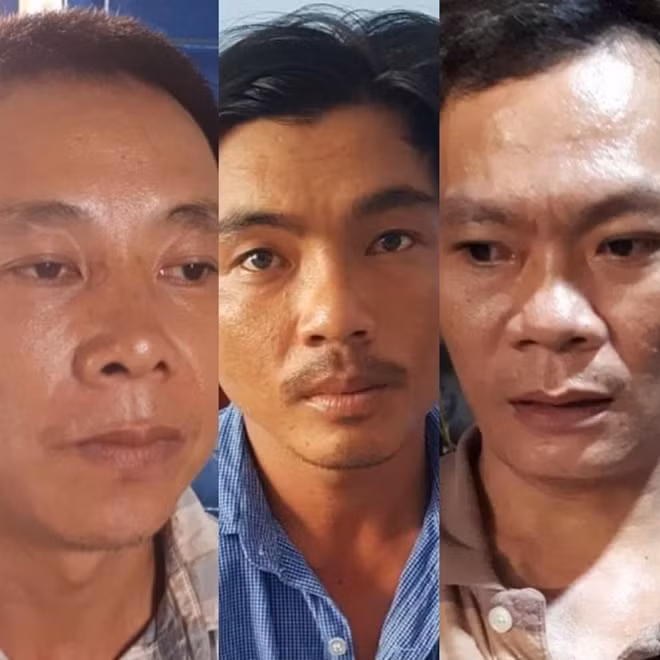 Ba bị can Nguyễn Hoài Linh, Trần Văn Tấn và Trương Thái Vương đã bị khởi tố, bắt tạm giam trong vụ phá rừng trước đó.
