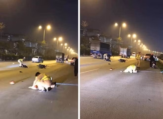 Hiện trường vụ việc.