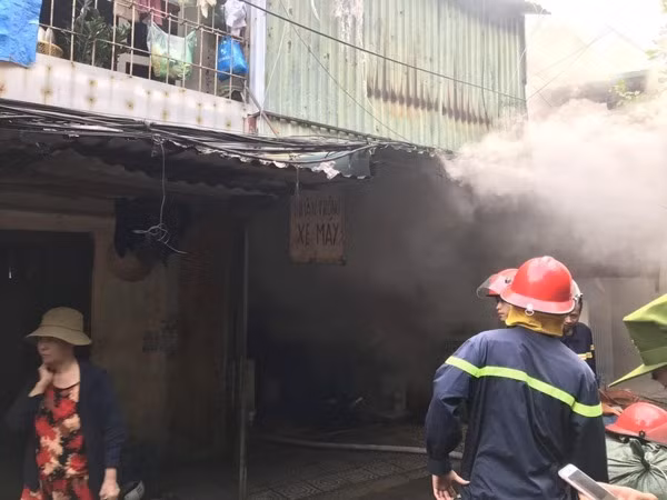 Nơi xảy ra vụ cháy.