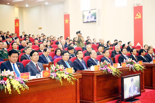 Các đại biểu Trung ương dự Đại hội. Ảnh: Báo Quảng Ninh.