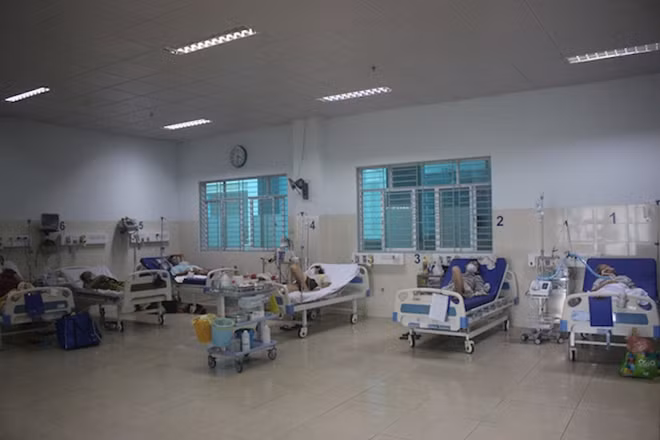 Bệnh viện Đa khoa Gò Vấp đã chuẩn bị 500 giường chuyên chăm sóc bệnh nhân COVID-19 trong đó có khu vực dành cho bệnh nhân nặng.