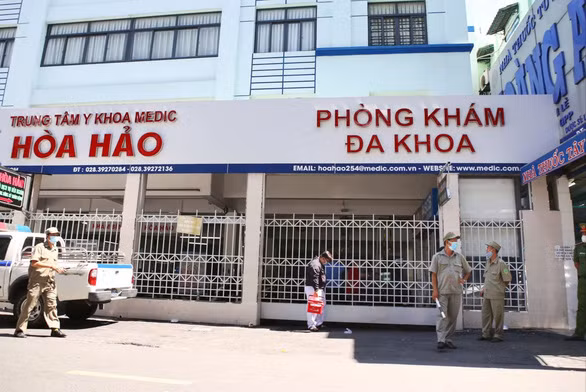 Trung tâm Y khoa Medic Hoà Hảo cũng là điểm thứ 2 được phong tỏa liên quan ca nhiễm tại quán O Thanh quận 3. Trung tâm Y khoa Medic Hoà Hảo cũng là điểm thứ 2 được phong tỏa liên quan ca nhiễm tại quán O Thanh quận 3.
