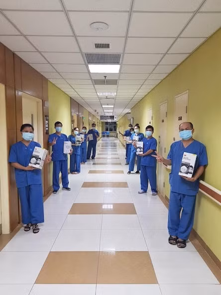 Tất cả nhân viên bệnh viện đã có kết quả âm tính sau 2 lần xét nghiệm
