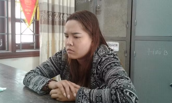 Đối tượng Nguyễn Hà Giang Sang tại cơ quan điều tra