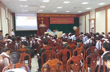 Nâng cao tuyên truyền về biển, đảo và biên giới lãnh thổ vùng Tây Nam Bộ