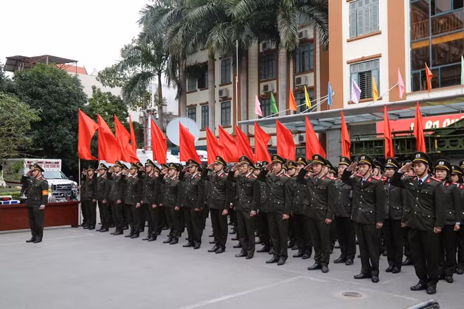 Các lực lượng thuộc Tổng cục Hậu cần Kỹ thuật tham gia phục vụ năm APEC 2017