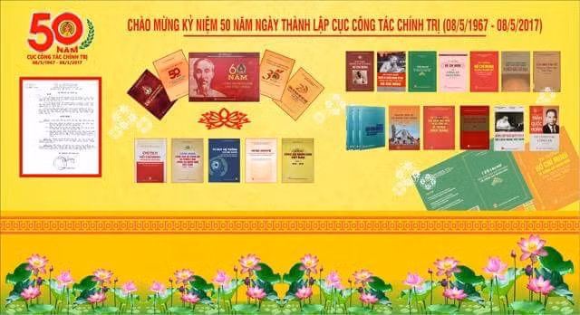 Triển lãm sách Công tác chính trị tư tưởng trong CAND