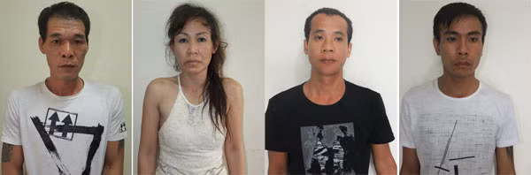Các đối tượng Thủy, Liên, Mạnh và Hưng. Các đối tượng Thủy, Liên, Mạnh và Hưng.