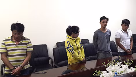 Các đối tượng trong vụ án.