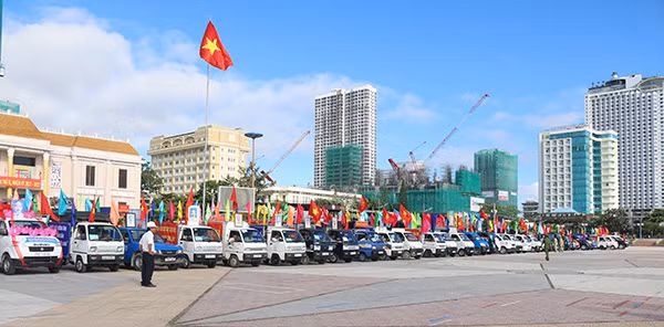 Mít tinh hưởng ứng kỷ niệm ngày Phong trào toàn dân PCCC.