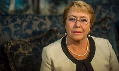 Tổng thống Chile Michelle Bachelet.